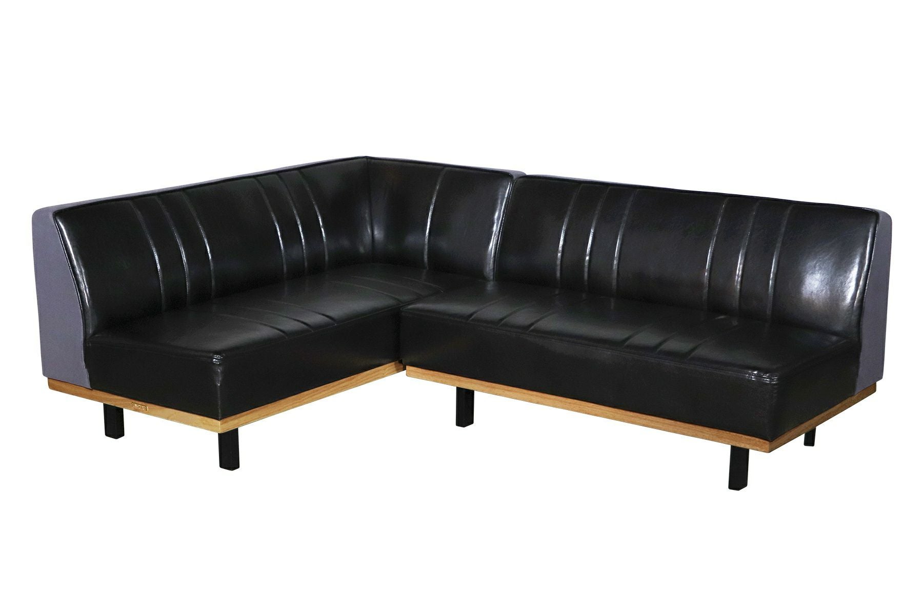 プーリー UP328 (L) PULLEY LD Sofa-set (BK) (L-type) | UP TOWN