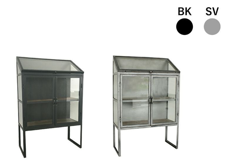 マカロニ　キャビネット　ラック　 インダストリアルデザイン　収納棚　コレクション マカロニ UP 146 Macaroni Cabinet (BK)(SV) | UP TOWN FURNITURE